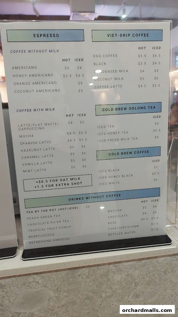 Menu page for Pancakes and Friends