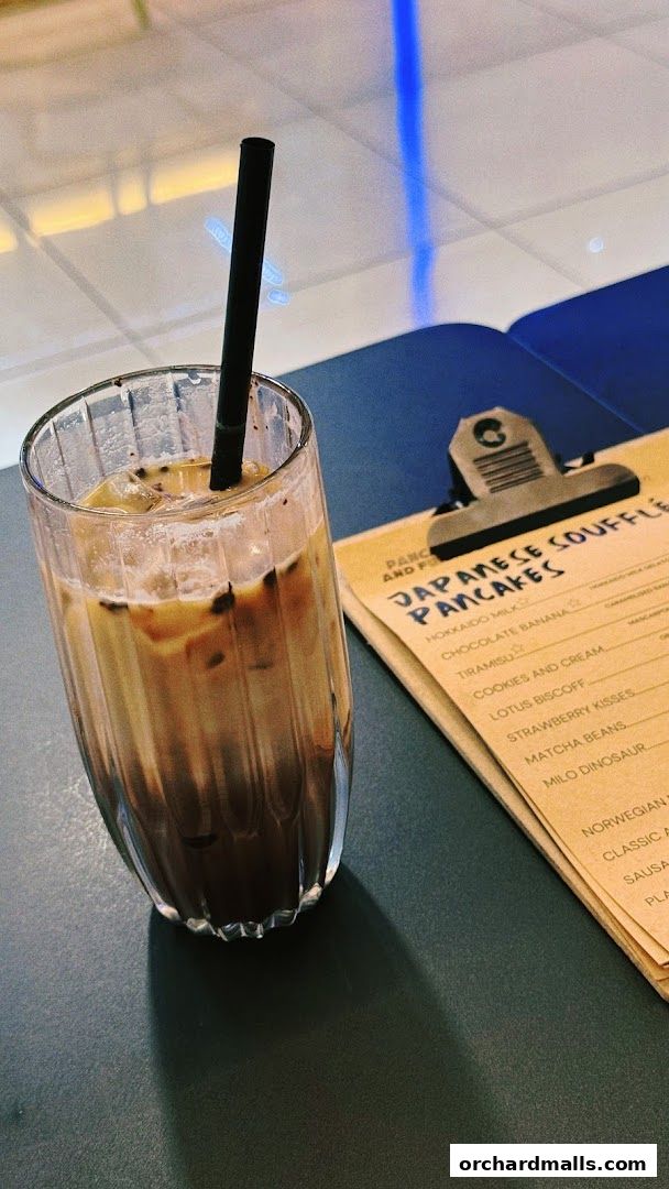 Menu page for Pancakes and Friends