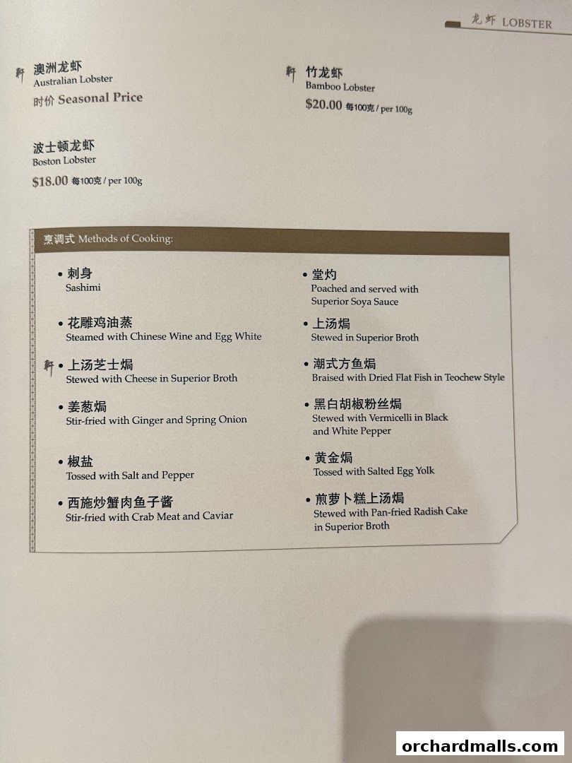 Paradise Teochew at Scotts Square