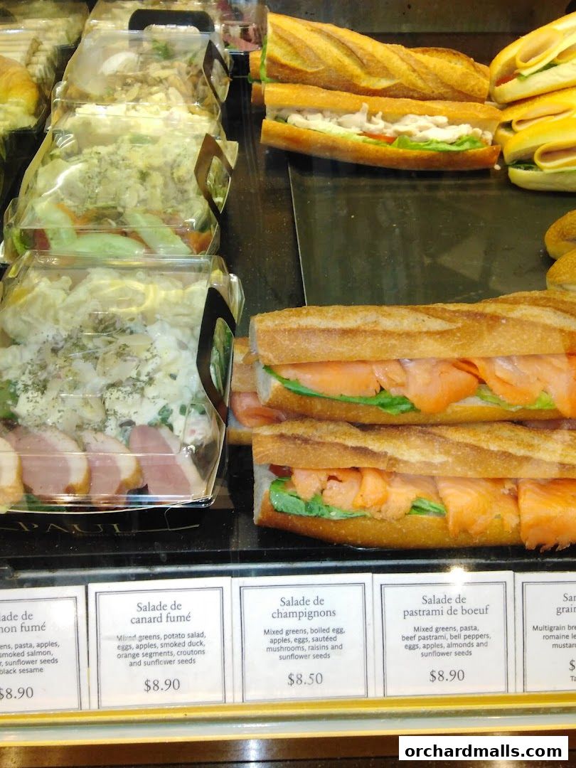 Menu page for PAUL Paragon