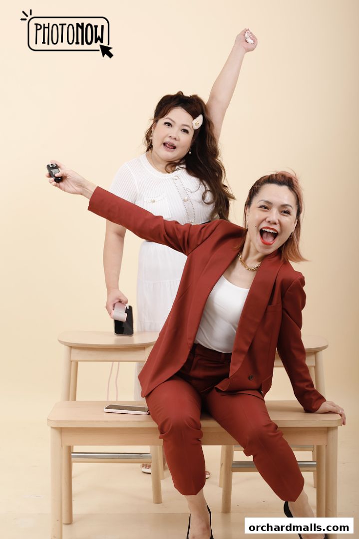 PhotoNow Self-Photo Studio Orchard Centrepoint with small  large fully equiped studio rooms