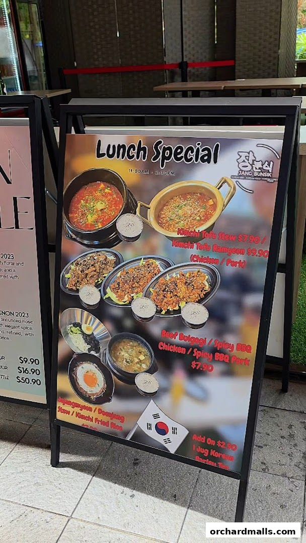 Menu page for Picnic Food Hall, Far East Plaza