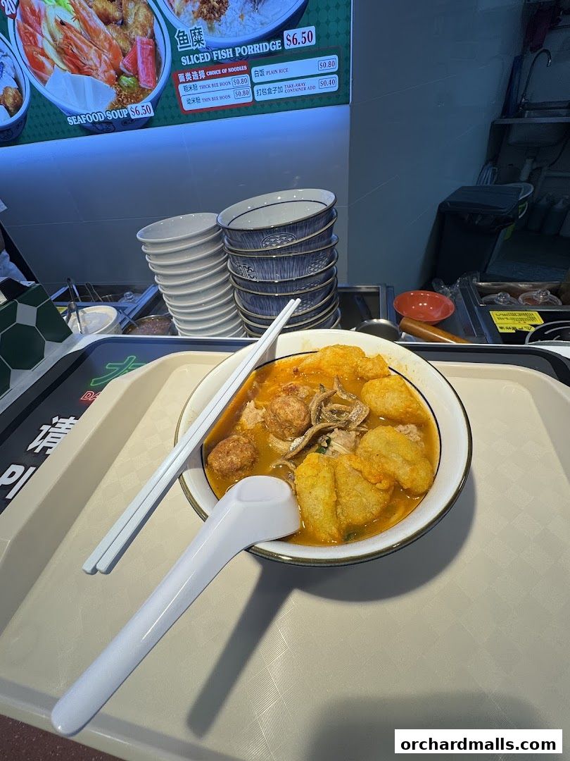 Menu page for Picnic Food Hall, Far East Plaza