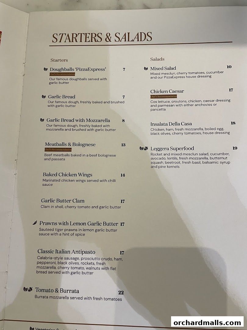 Pizza Express  Scotts Square Orchard