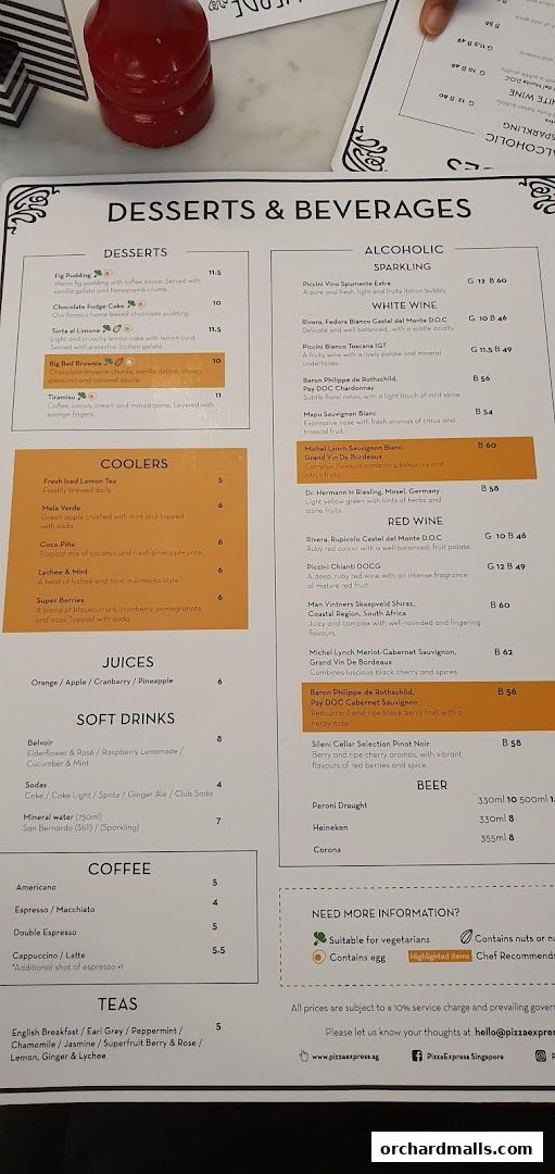 Pizza Express  Scotts Square Orchard