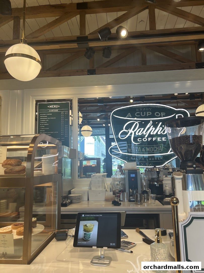 Menu page for Polo Ralph Lauren