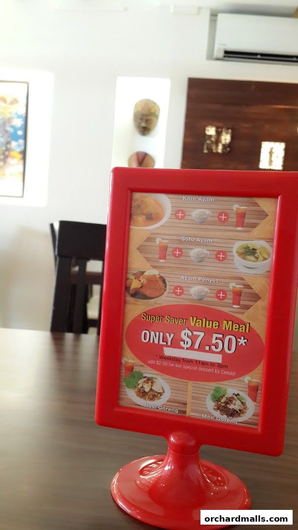 Menu page for Pondok Jawa Timur