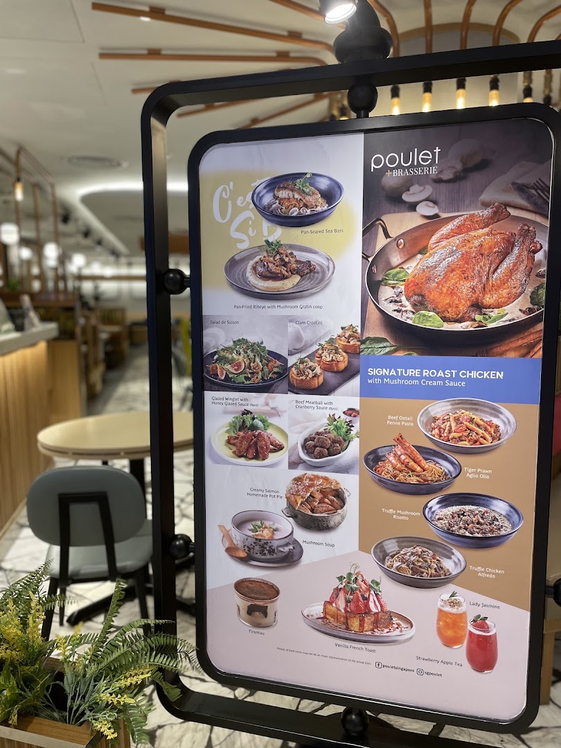 Menu page for Poulet  Brasserie - ION Orchard