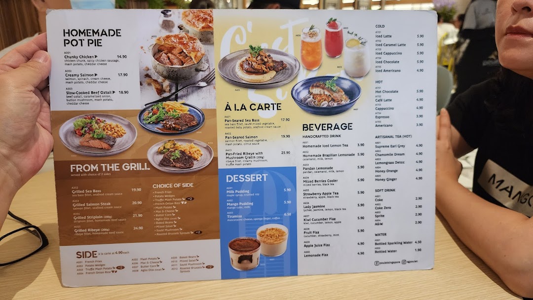 Menu page for Poulet  Brasserie - ION Orchard