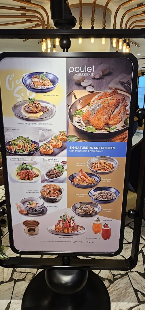 Menu page for Poulet  Brasserie - ION Orchard