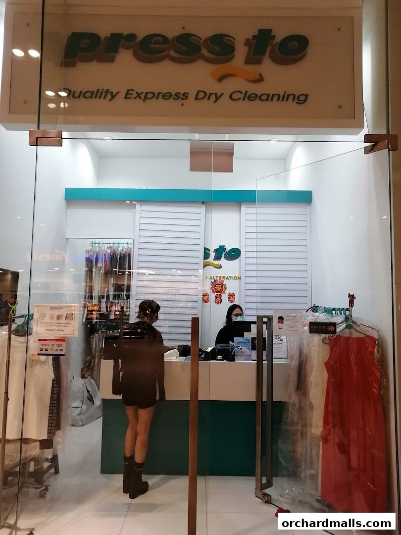 Pressto Asia Scotts Square Dry Cleaning  Bag Cleaning  Repair  Orchard