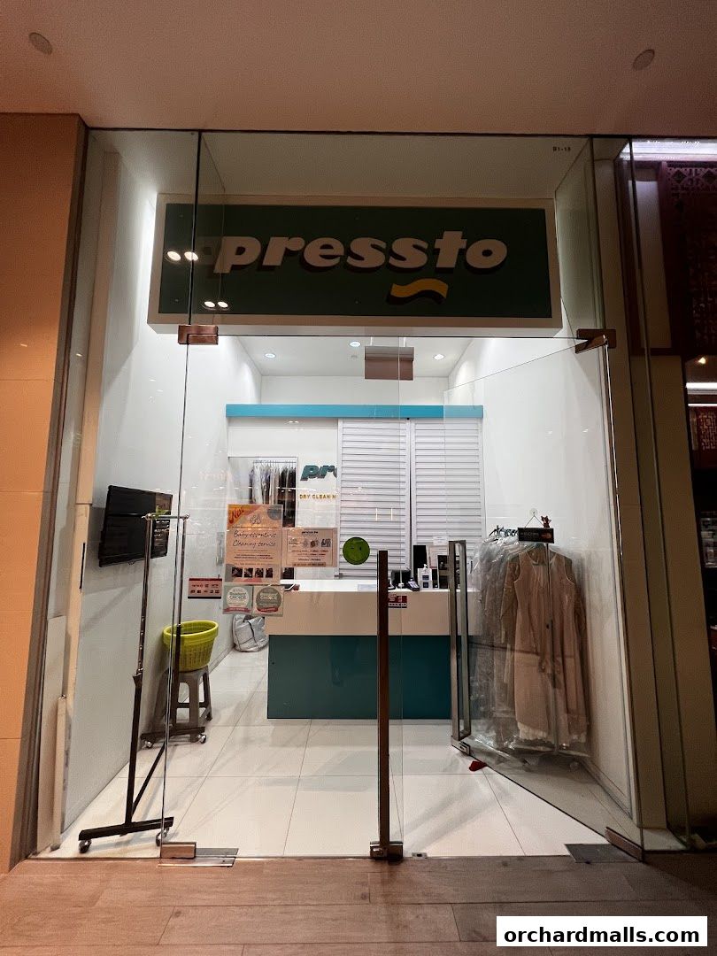 Pressto Asia Scotts Square Dry Cleaning  Bag Cleaning  Repair  Orchard