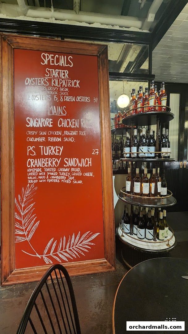 Menu page for PS.Cafe Paragon