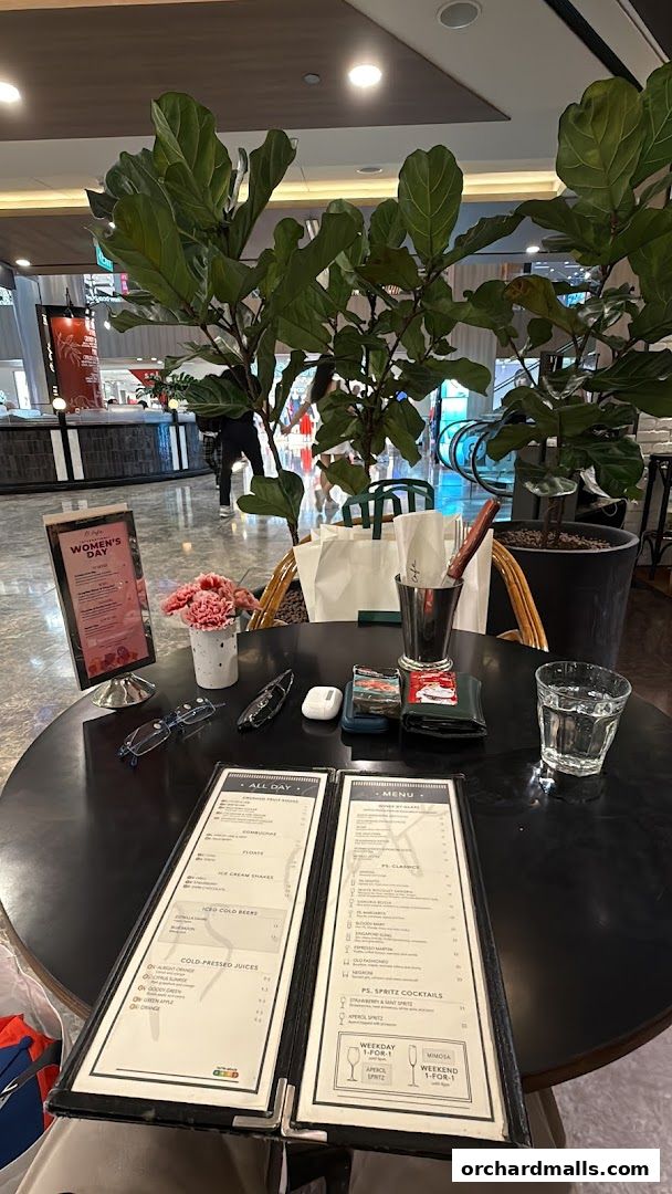 Menu page for PS.Cafe Paragon