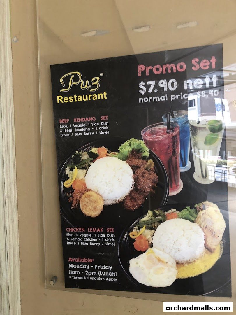 Menu page for Pu3 Restaurant  Jomz... Ambeng