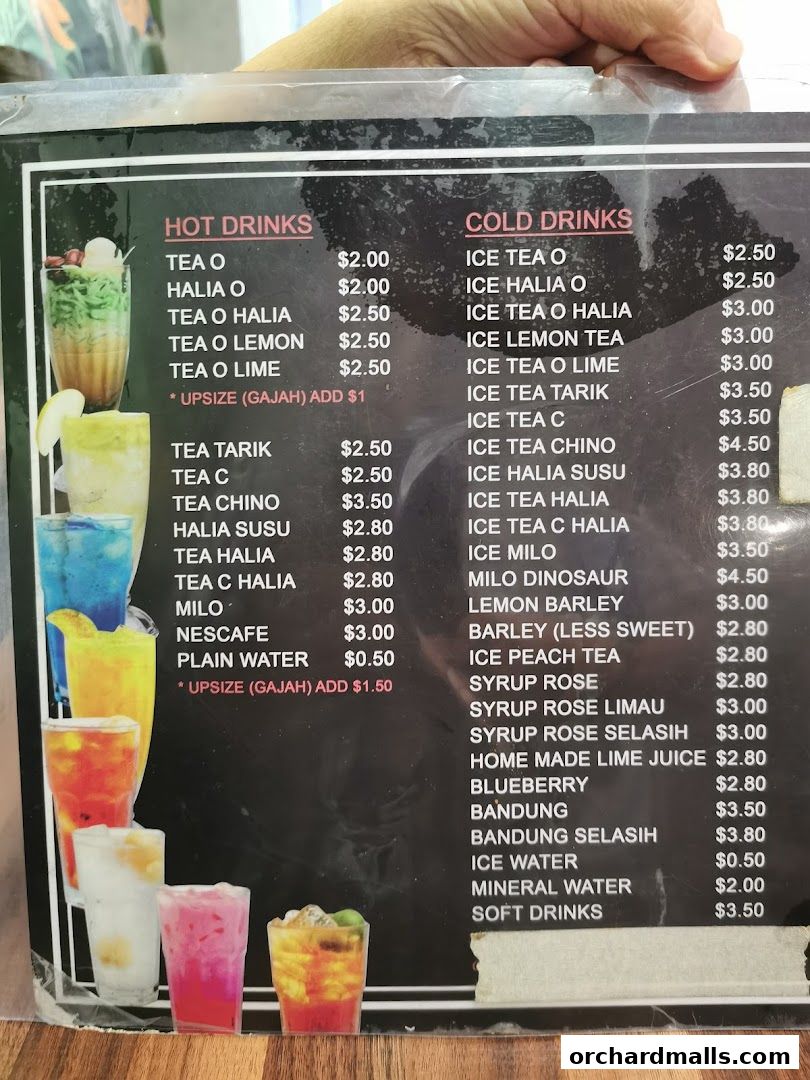 Menu page for Pu3 Restaurant  Jomz... Ambeng