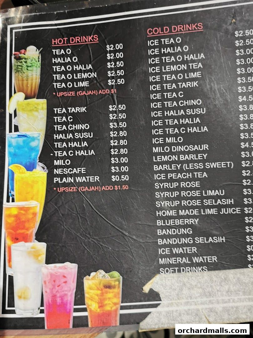 Menu page for Pu3 Restaurant  Jomz... Ambeng