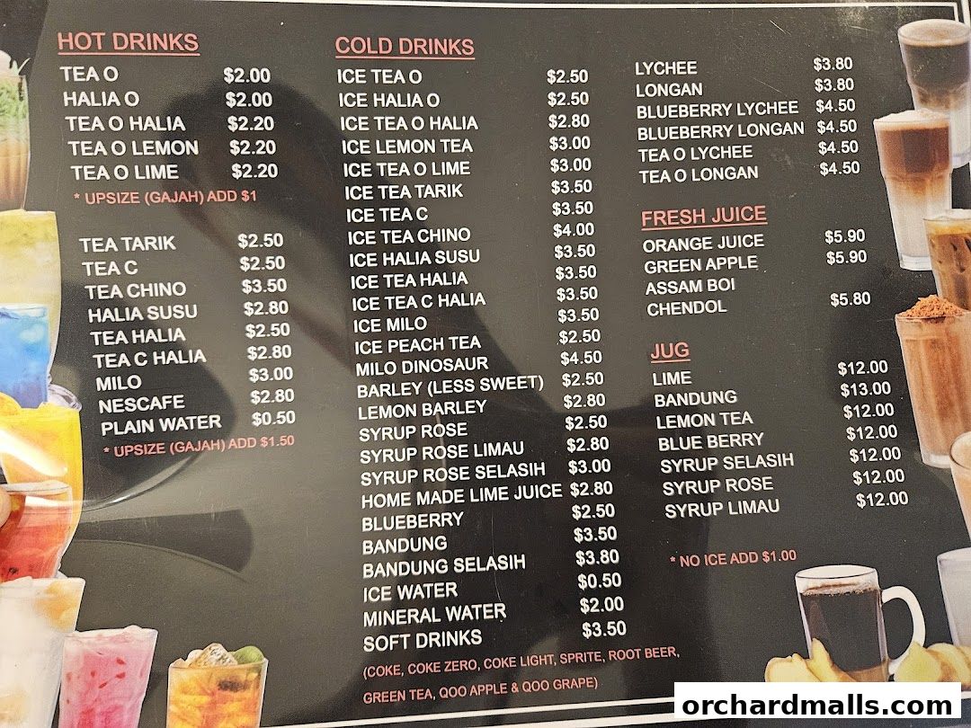 Menu page for Pu3 Restaurant  Jomz... Ambeng