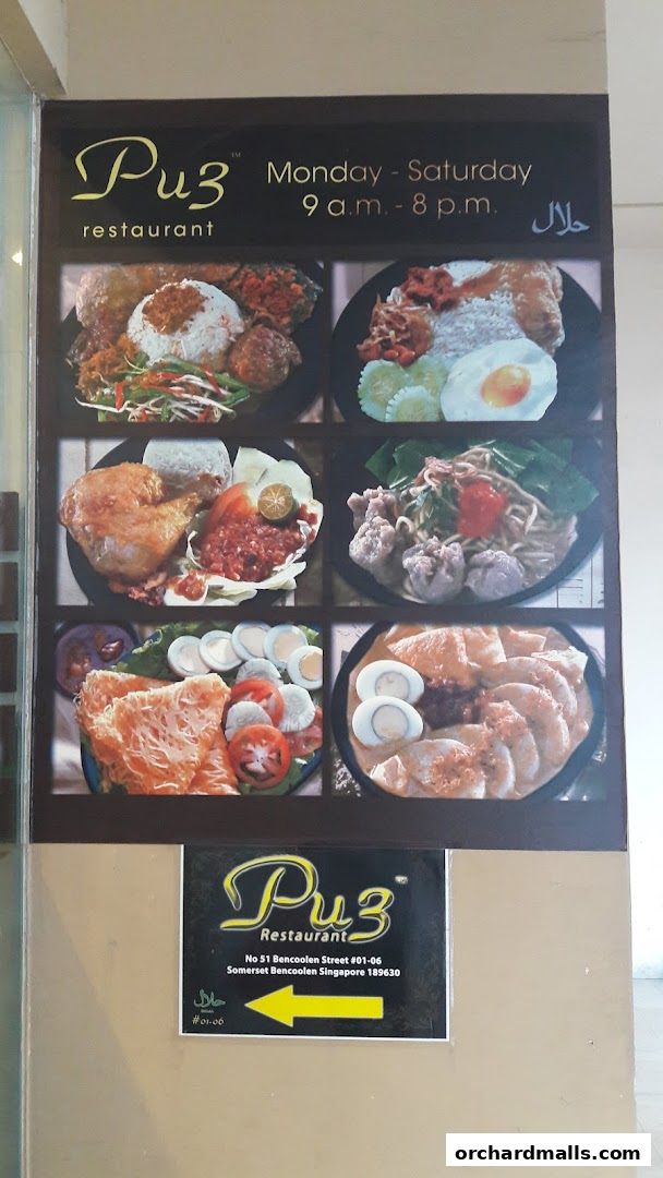 Menu page for Pu3 Restaurant  Jomz... Ambeng