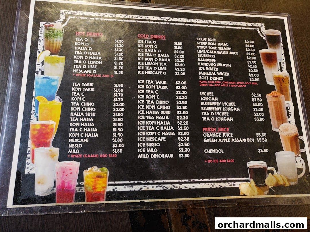 Menu page for Pu3 Restaurant  Jomz... Ambeng