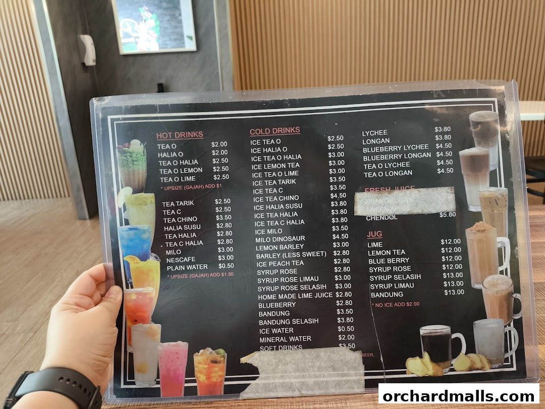 Menu page for Pu3 Restaurant  Jomz... Ambeng