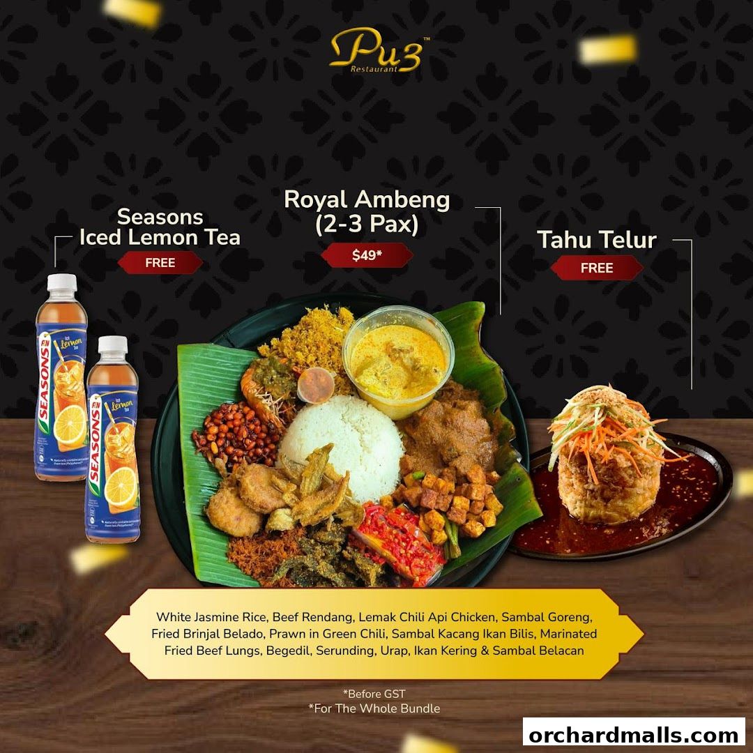 Pu3 Restaurant  Jomz... Ambeng