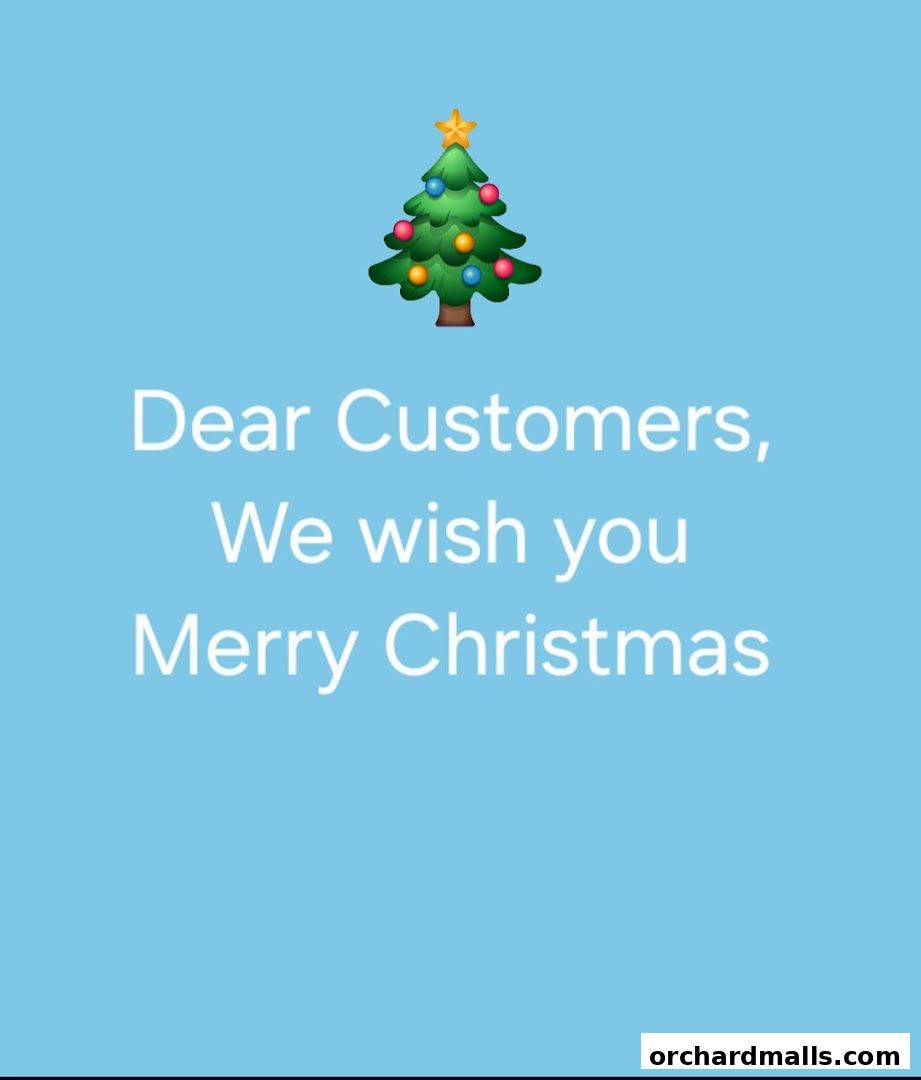 A festive Christmas greeting from Raffles GemLab with a decorated Christmas tree emoji.