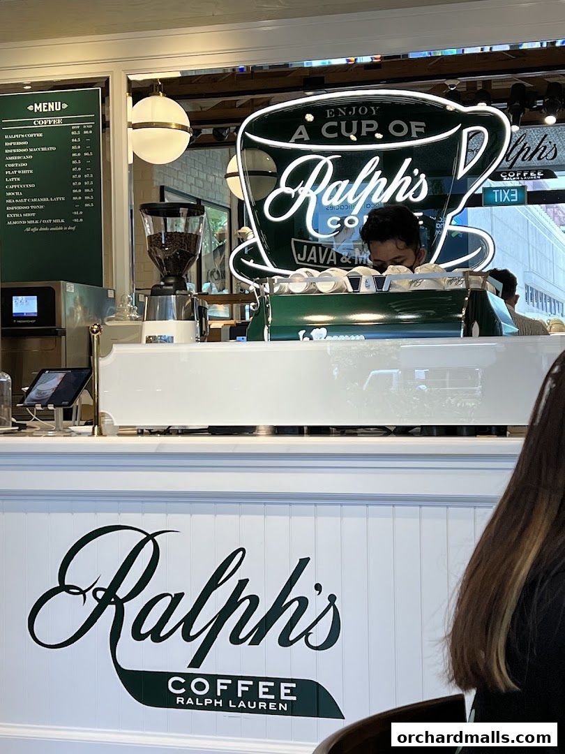 Menu page for Ralphs Coffee Shaw Centre