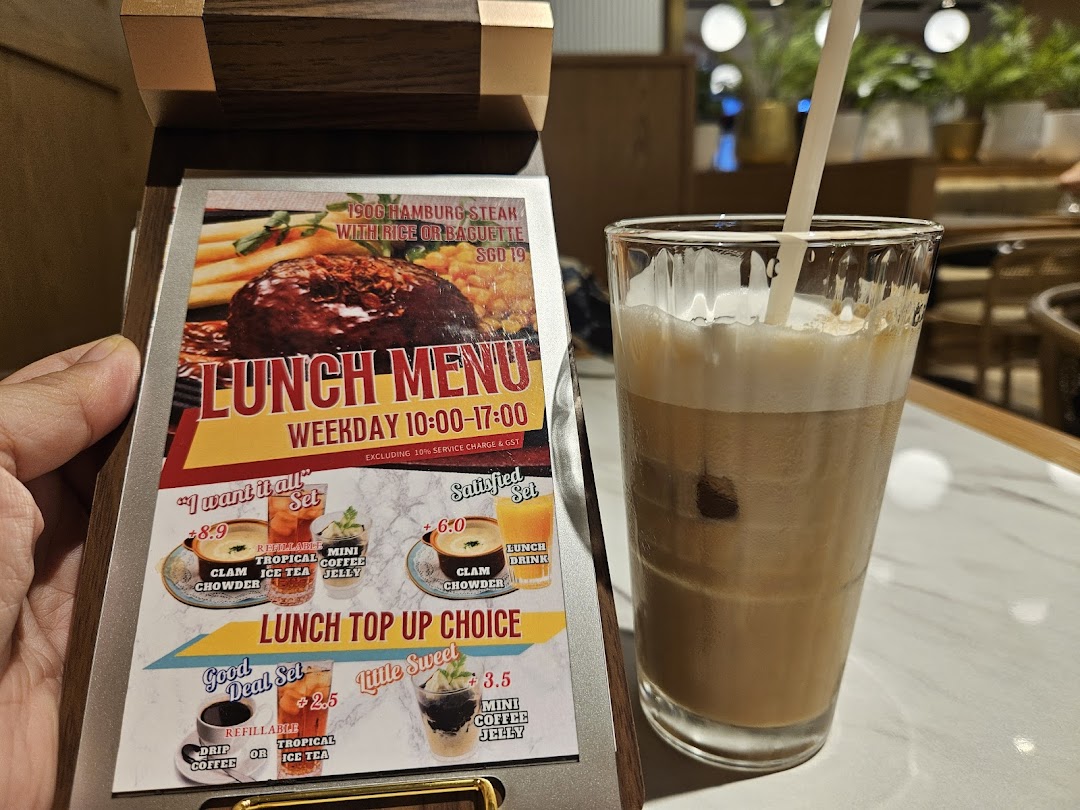 Menu page for Royal Host Takashimaya S.C.