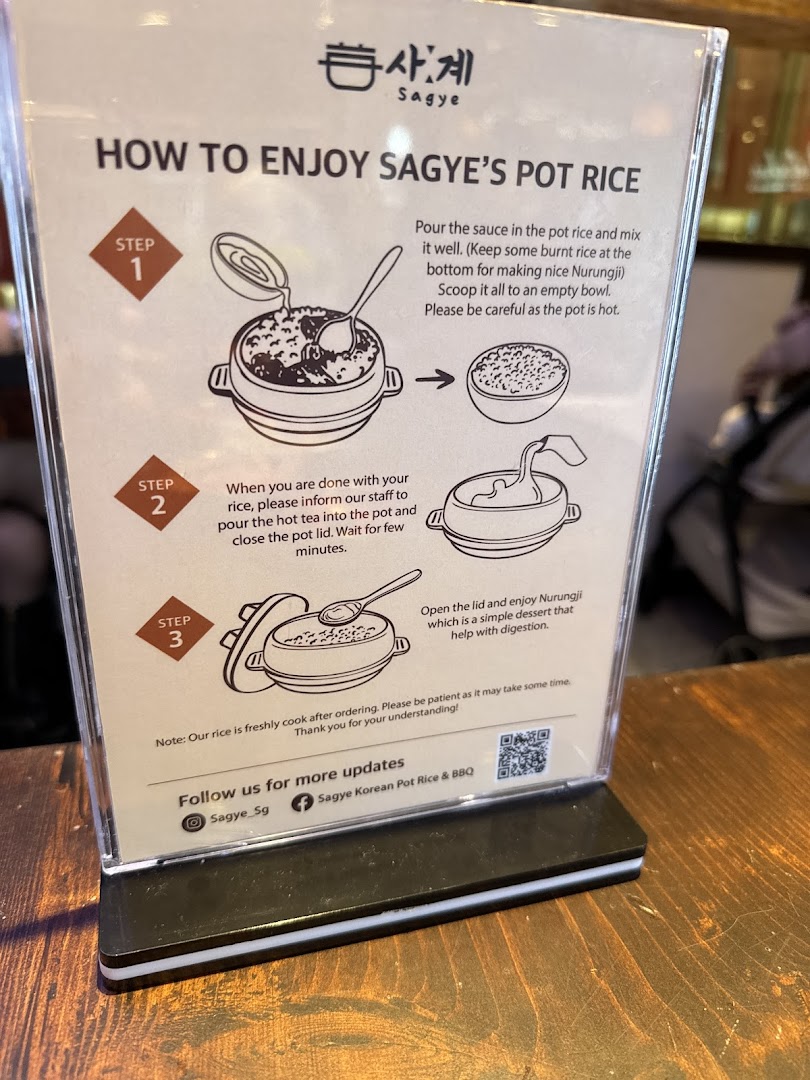 Sagye Korean Pot Rice and BBQ Wheelock Place