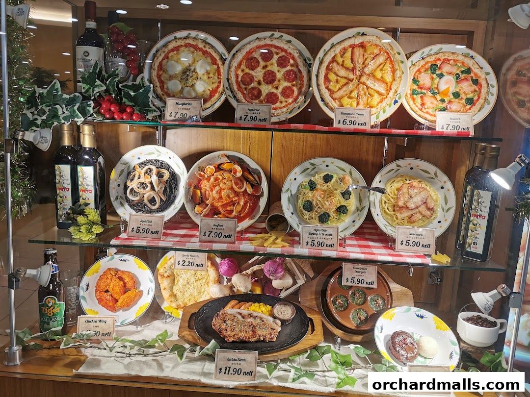 Menu page for Saizeriya - The Cathay