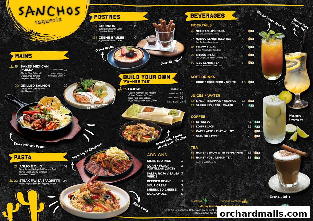 Sanchos taqueria Paragon