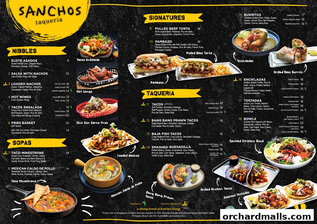 Sanchos taqueria Paragon