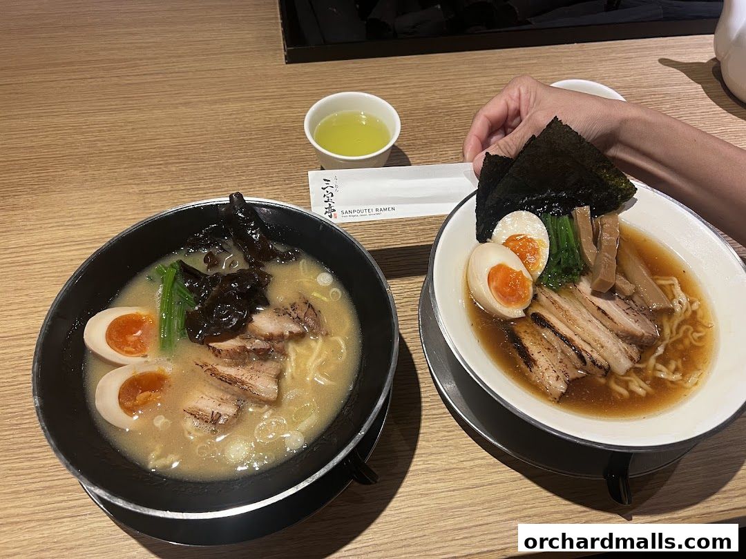Sanpoutei Ramen, Shaw House