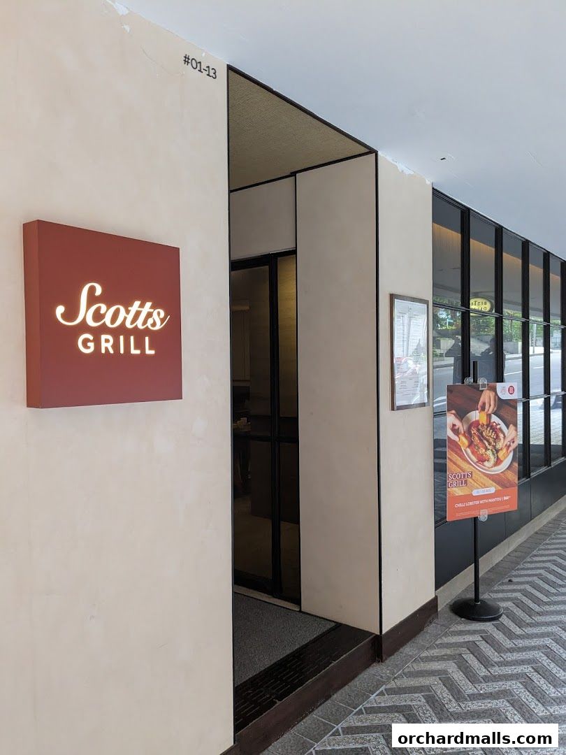 Scotts Grill at Orchard Road