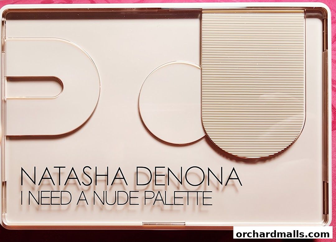 A close-up of the Natasha Denona I Need A Nude Palette packaging.