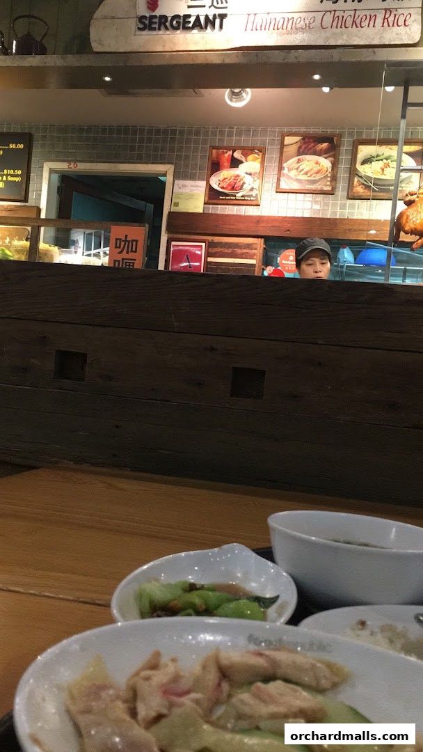 Sergeant Hainanese Chicken Rice