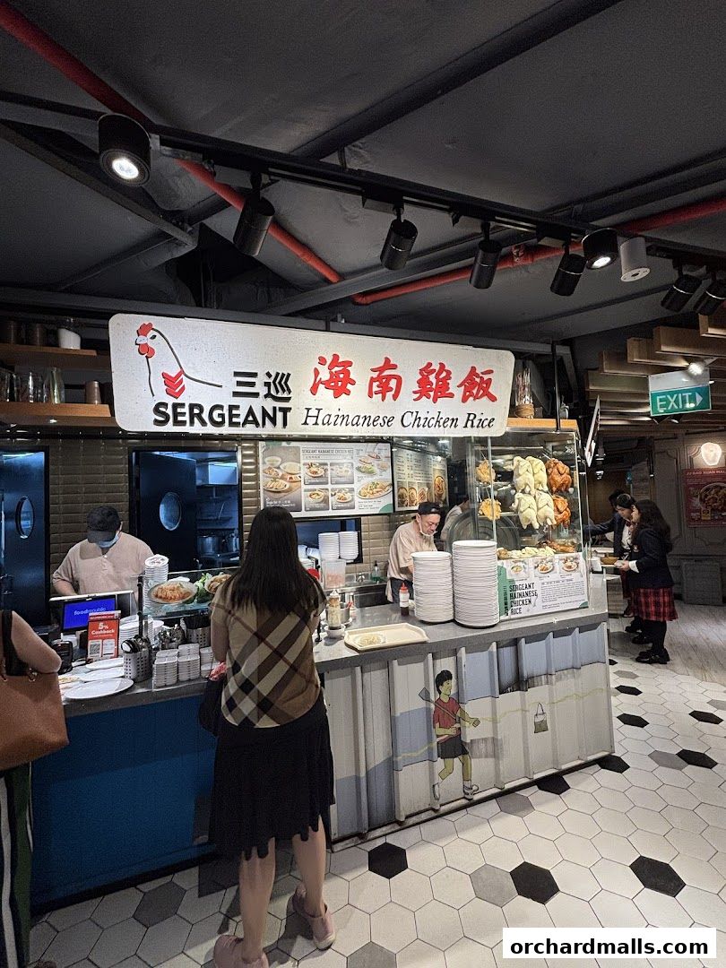 Sergeant Hainanese Chicken Rice