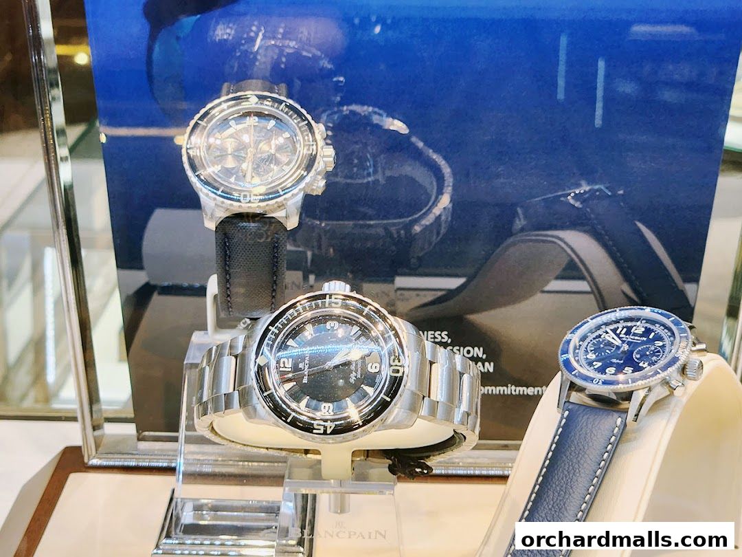 Display of luxury watches from Sincere Fine Watches, showcasing intricate designs and craftsmanship.