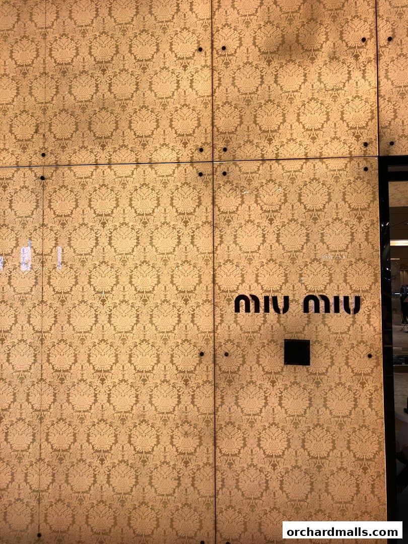 Singapore Miu Miu Paragon