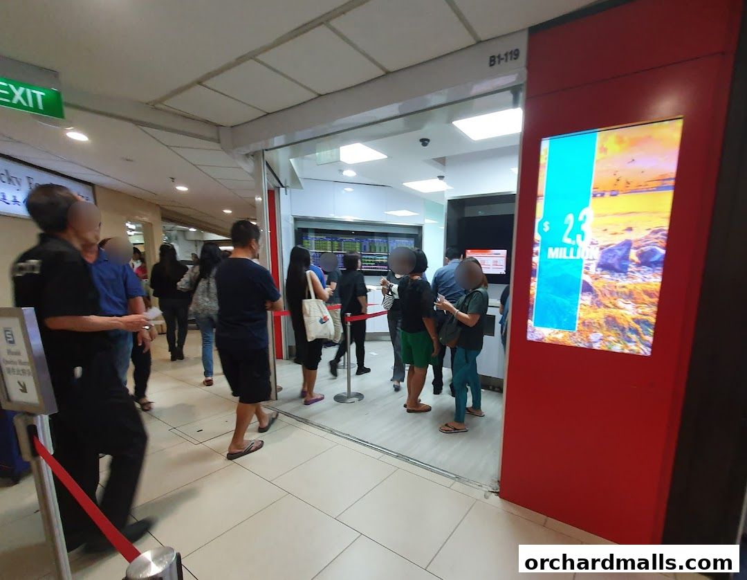 Singapore Pools Lucky Plaza Branch