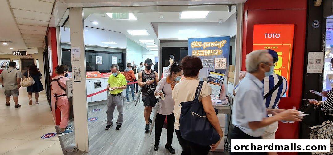 Singapore Pools Lucky Plaza Branch