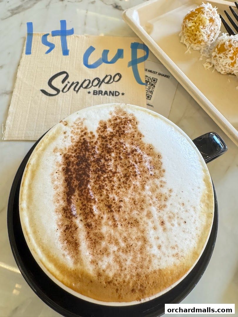 Sinpopo Coffee at Scotts