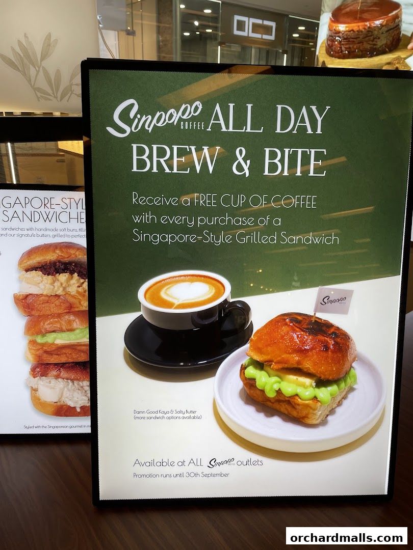 Sinpopo Coffee at Scotts