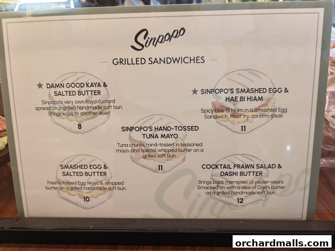 Sinpopo Coffee at Scotts