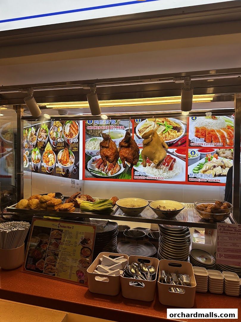 Menu page for Sky Sky Chicken Rice