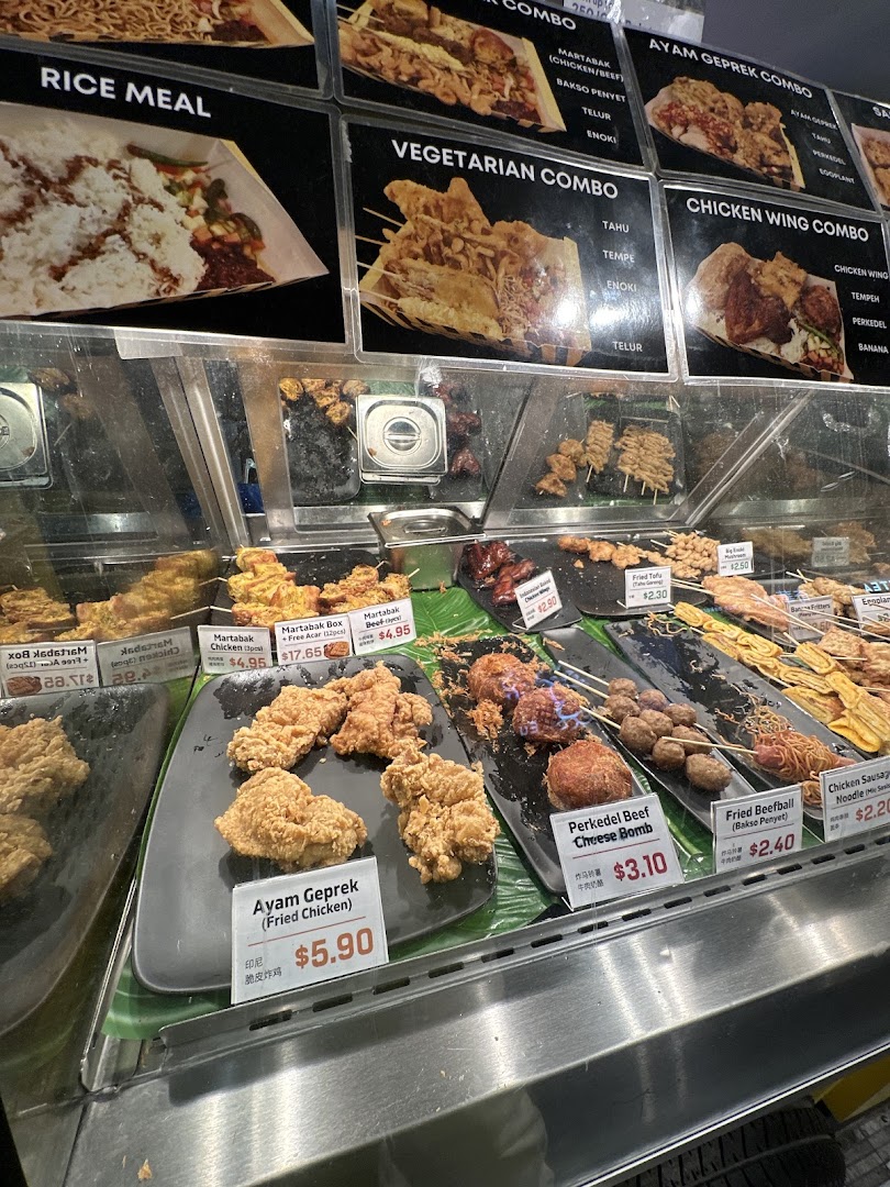 Menu page for Smile Martabak - ION Orchard