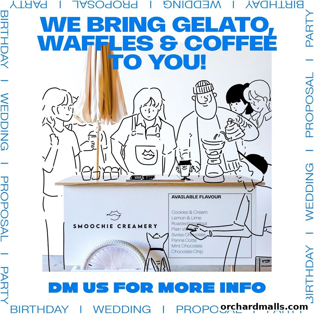 Menu page for Smoochie Creamery