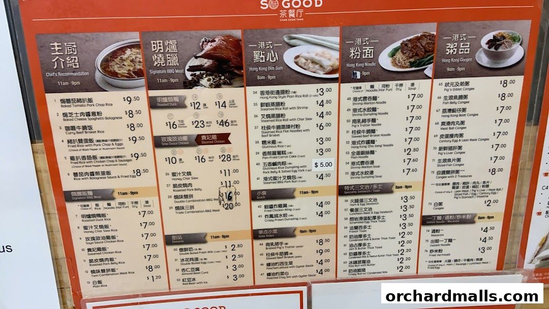 So Good Char Chan Tang