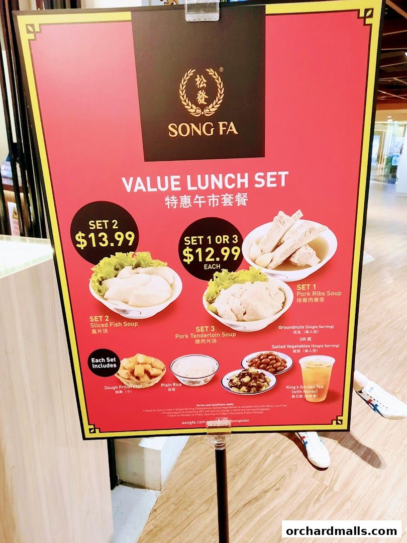 Song Fa Bak Kut Teh The Centrepoint 松發肉骨茶 先得坊